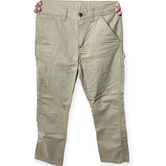 Carhartt Men's Beige Pants - Picture 1 of 4